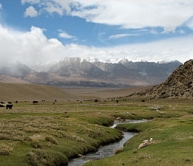tsurpu monastery to yambajing hot spring, tibet trek